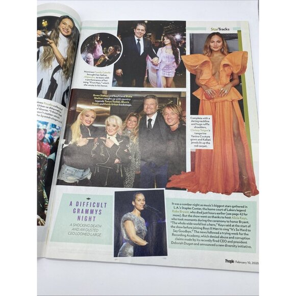 KOBE BRYANT People Magazine FEBRUARY 10, 2020 Lakers Princess Kate Bella Twins - Picture 10 of 16